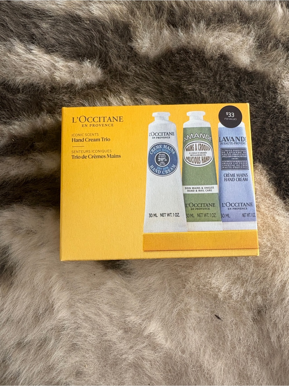 L'OCCITANE Iconic Scents Hand Cream Trio Evergreen Set Anthropologie NWT